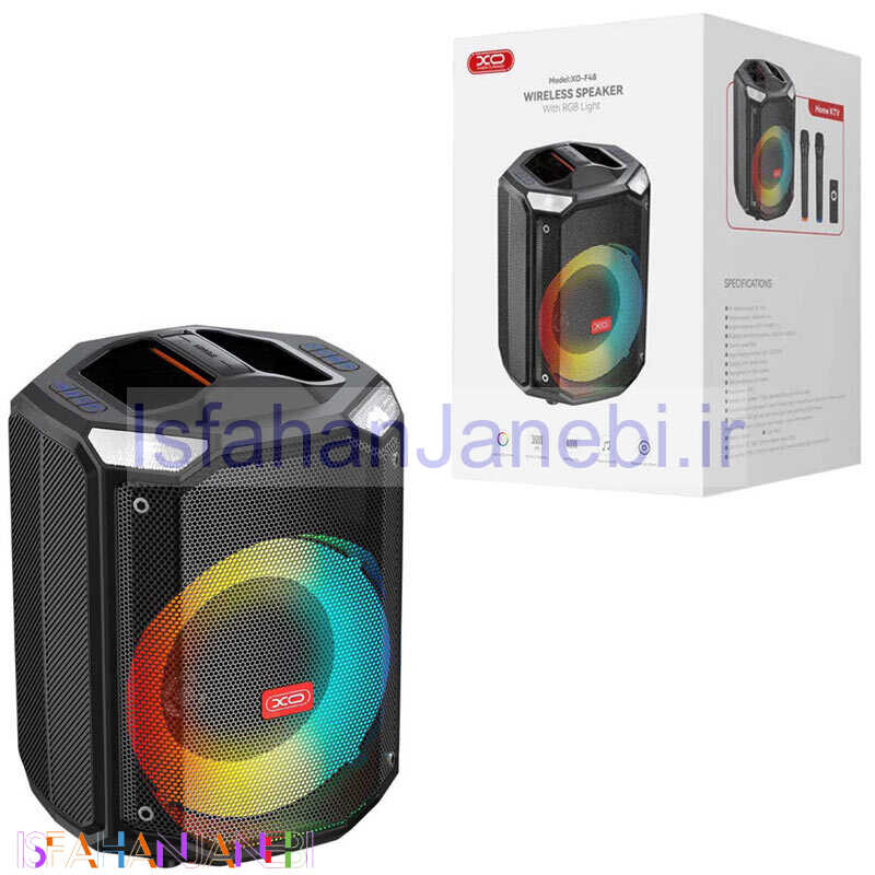 اصفهان جانبی-اسپیکر بلوتوثی ایکس او XO-F48 + میکروفون و ریموت کنترل