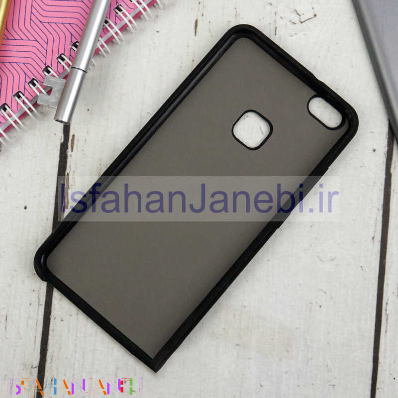 اصفهان جانبی-قاب طرح سیلیکونی Huawei P10 Lite مشکی
