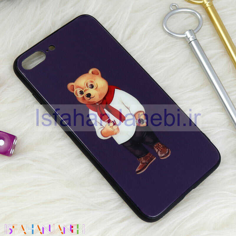 اصفهان جانبی-قاب پشت گلسی طرحدار Baron آیفون iPhone 7 Plus / 8 Plus