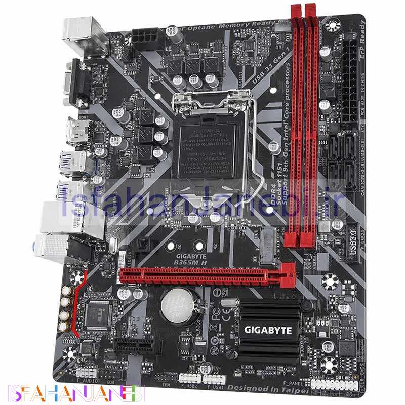 اصفهان جانبی-مادربرد گیگابایت B365M H rev. 1.0 DDR4