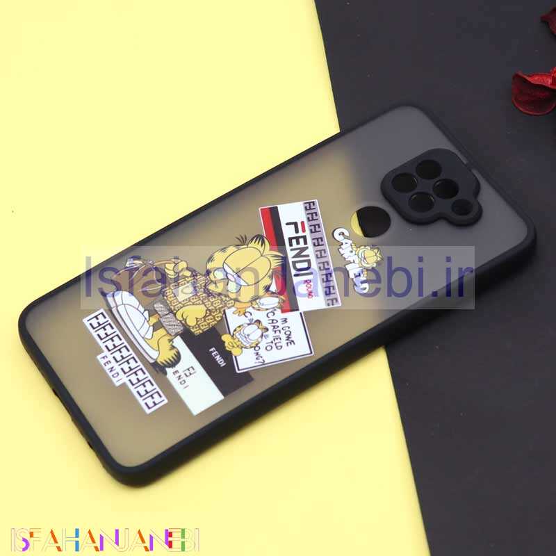 اصفهان جانبی-قاب PC مات طرحدار Xiaomi Redmi Note 9 کد5