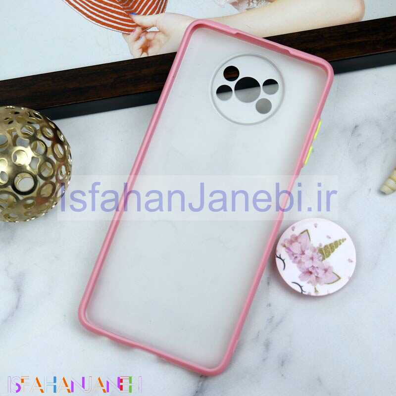 اصفهان جانبی-قاب PC محافظ لنز دار طرح یونیکورن + پاپ سوکت Xiaomi Poco X3