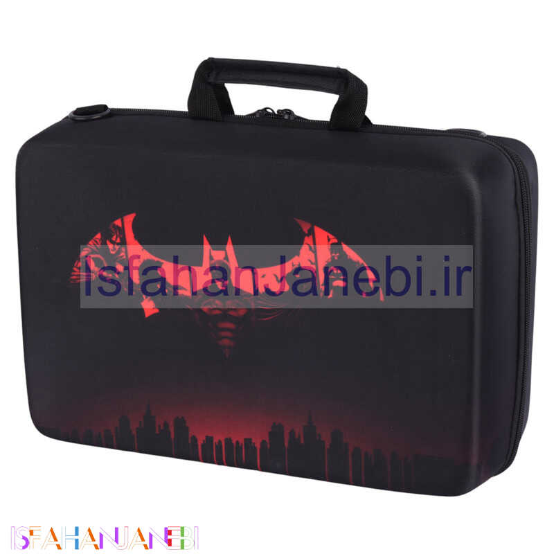 اصفهان جانبی-کیف کنسول بازی PS5 Slim طرح Batman کد 4