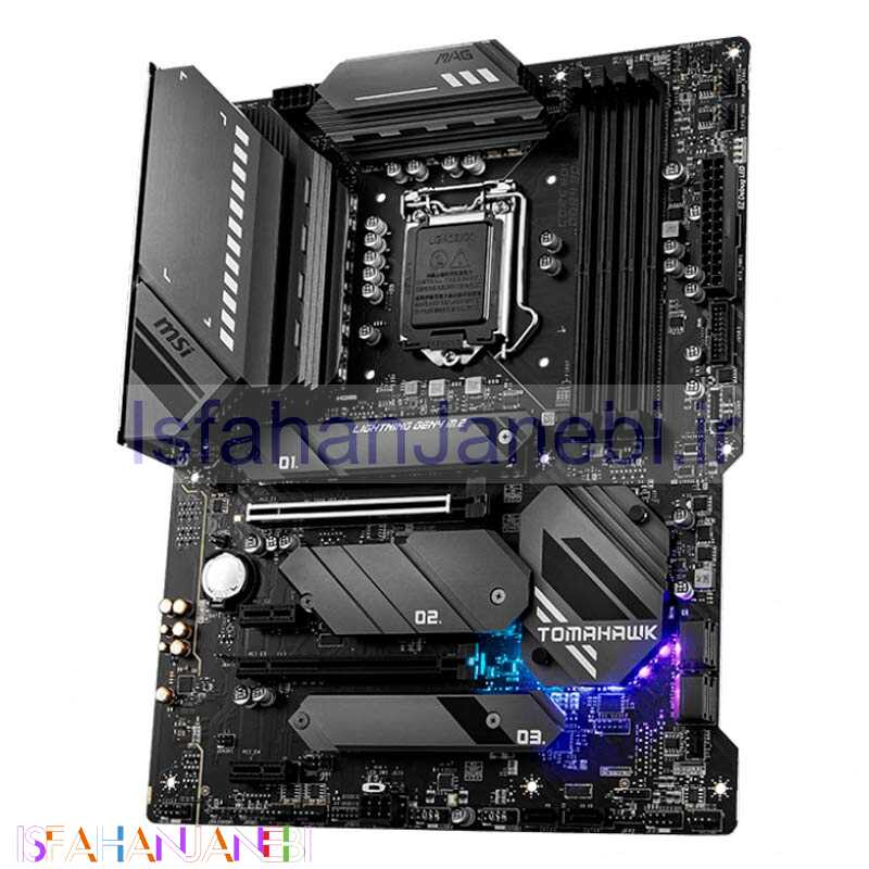 اصفهان جانبی-مادربرد ام اس آی MAG Z590 TOMAHAWK WIFI