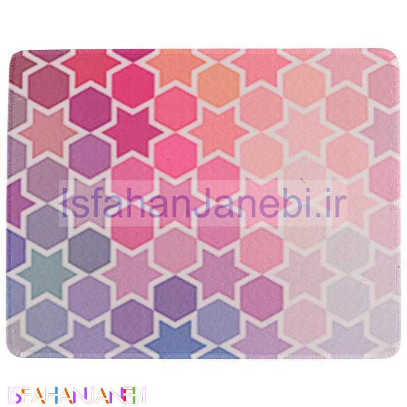 اصفهان جانبی-پد موس Geometric NU93 23*18cm طرح ستاره
