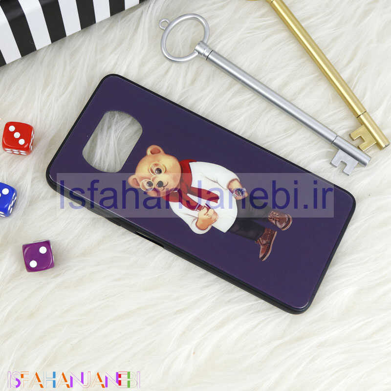 اصفهان جانبی-قاب پشت گلسی طرحدار Baron شیائومی Xiaomi Poco X3