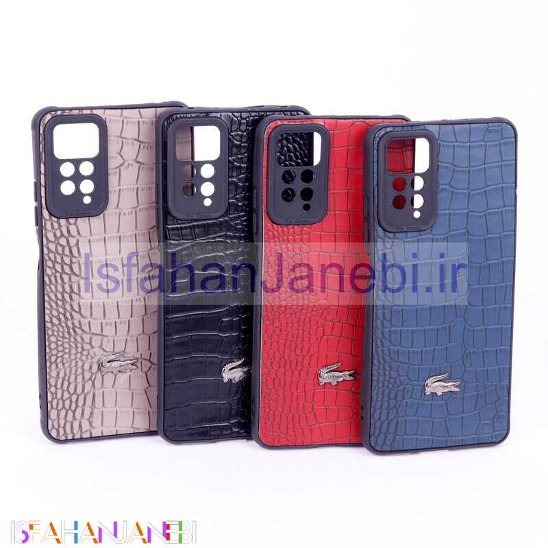 اصفهان جانبی-قاب چرمی کروکودیل Xiaomi Redmi Note 11 Pro