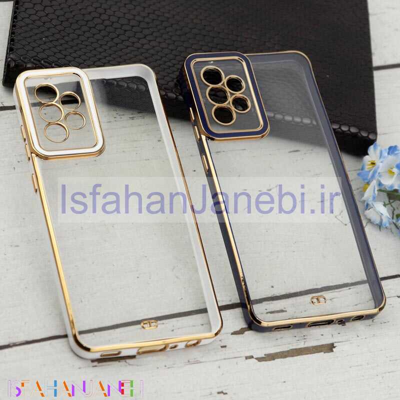 اصفهان جانبی-قاب Space سامسونگ Galaxy A72 دور رنگی محافظ لنزدار