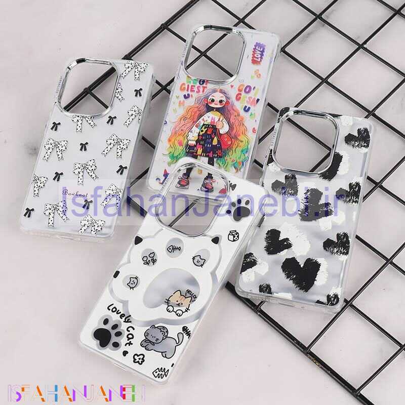 اصفهان جانبی-قاب موج دار Bella شیائومی Redmi Note 13 Pro 4G طرح دار