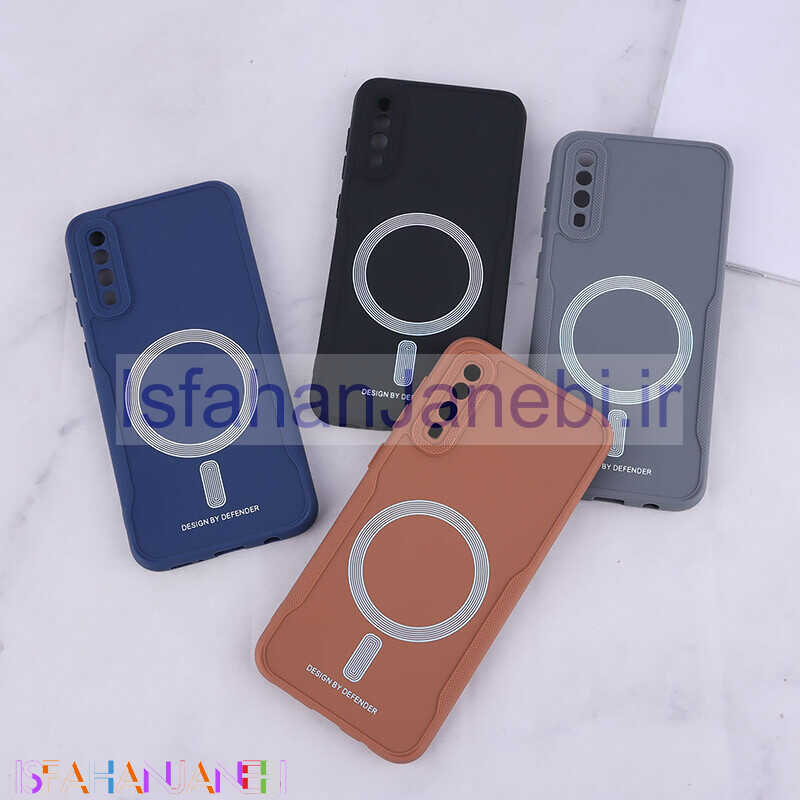 اصفهان جانبی-قاب ژله ای Design By Defender سامسونگ Galaxy A30s / A50 / A50s طرح مگ سیف محافظ لنزدار