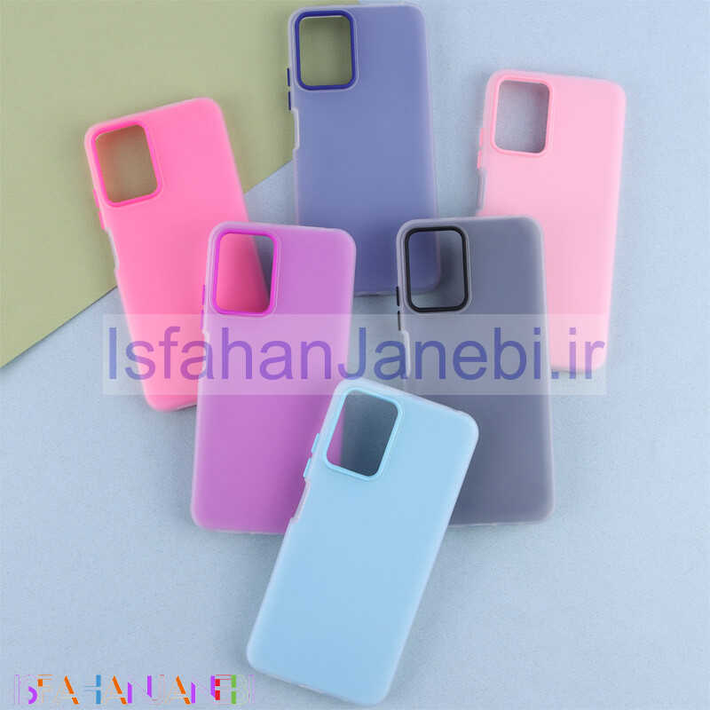 اصفهان جانبی-قاب پاستیلی مات دو تکه Xiaomi Redmi Note 12S