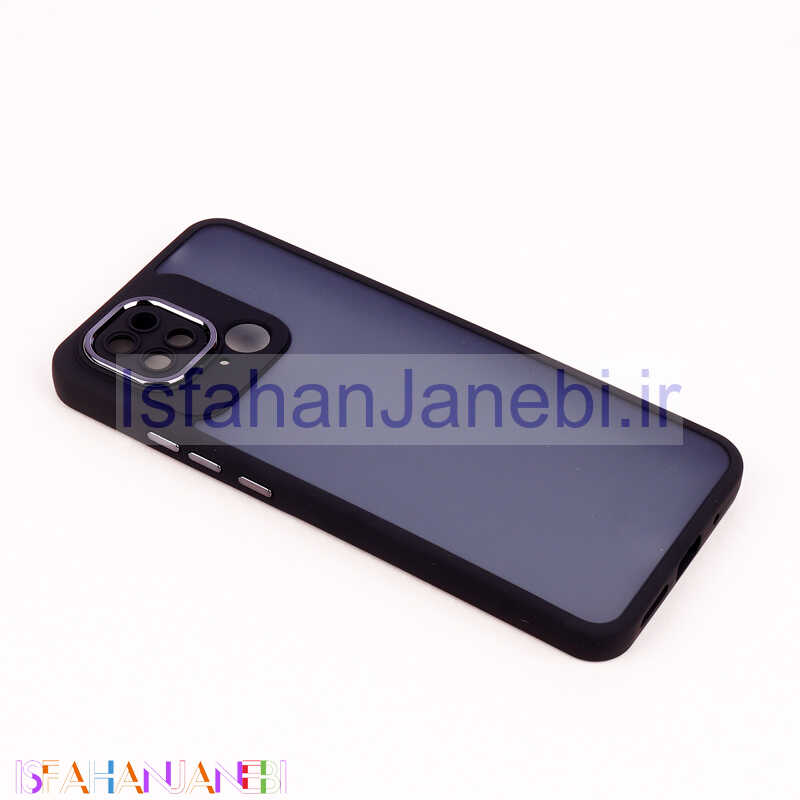 اصفهان جانبی-قاب PC متال ایرون مات محافظ لنزدار Xiaomi Redmi 10c