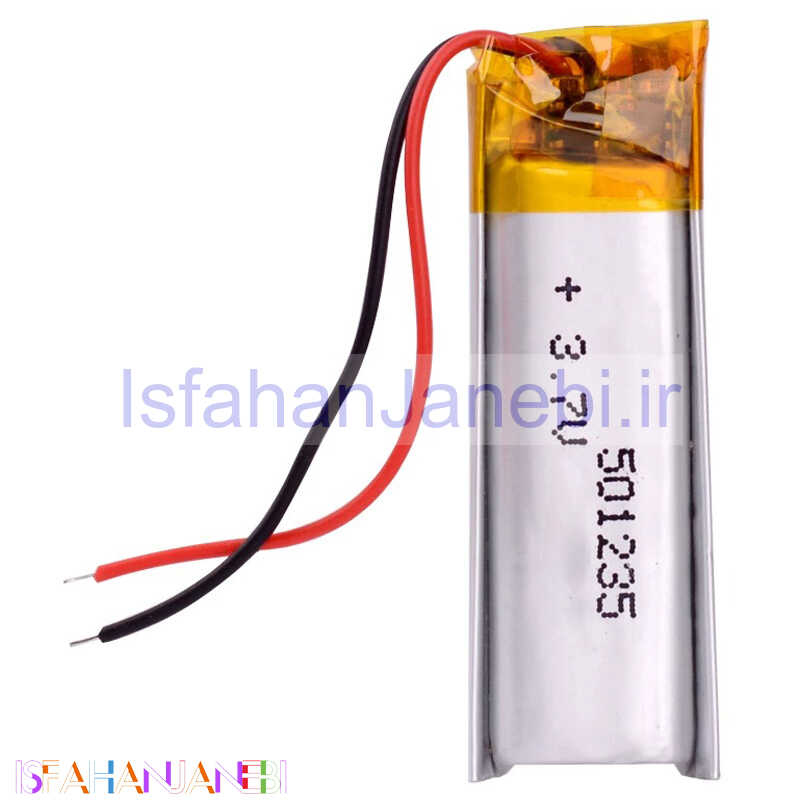 اصفهان جانبی-باتری لیتیوم 280mAh 50*12*35mm 501235