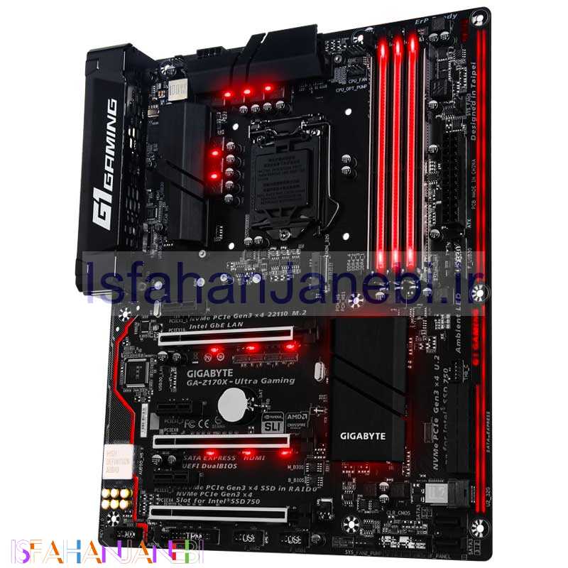 اصفهان جانبی-مادربرد گیگابایت GA-Z170X-Ultra Gaming