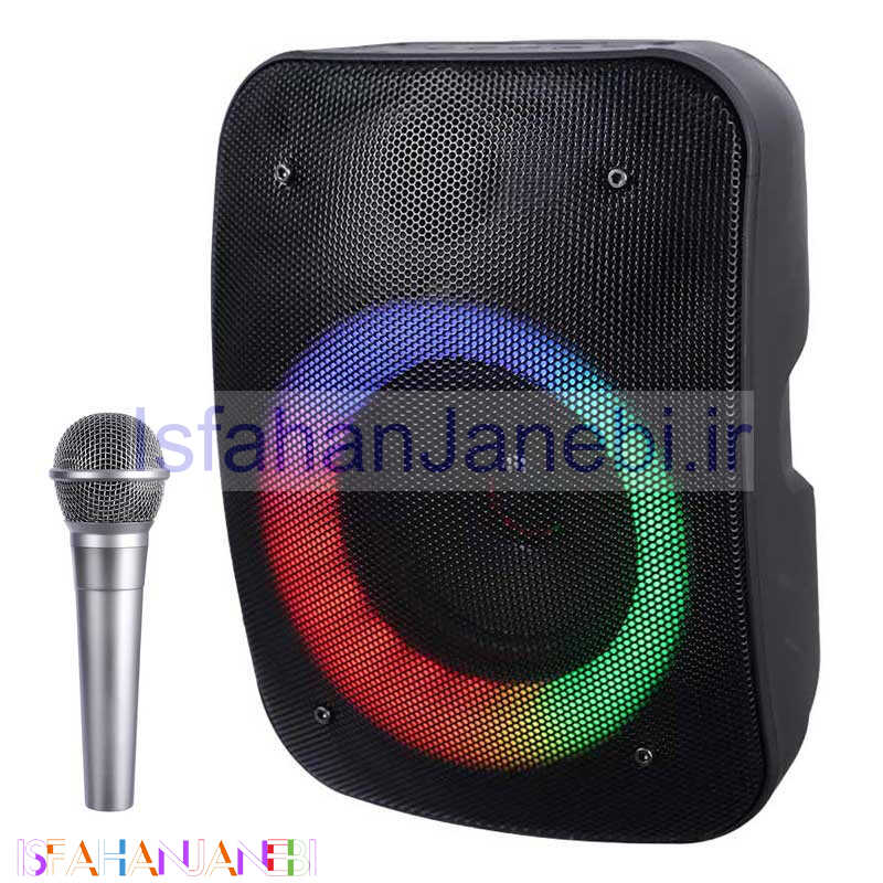 اصفهان جانبی-اسپیکر بلوتوثی رم و فلش خور Greatnice GTS-1999 + میکروفون