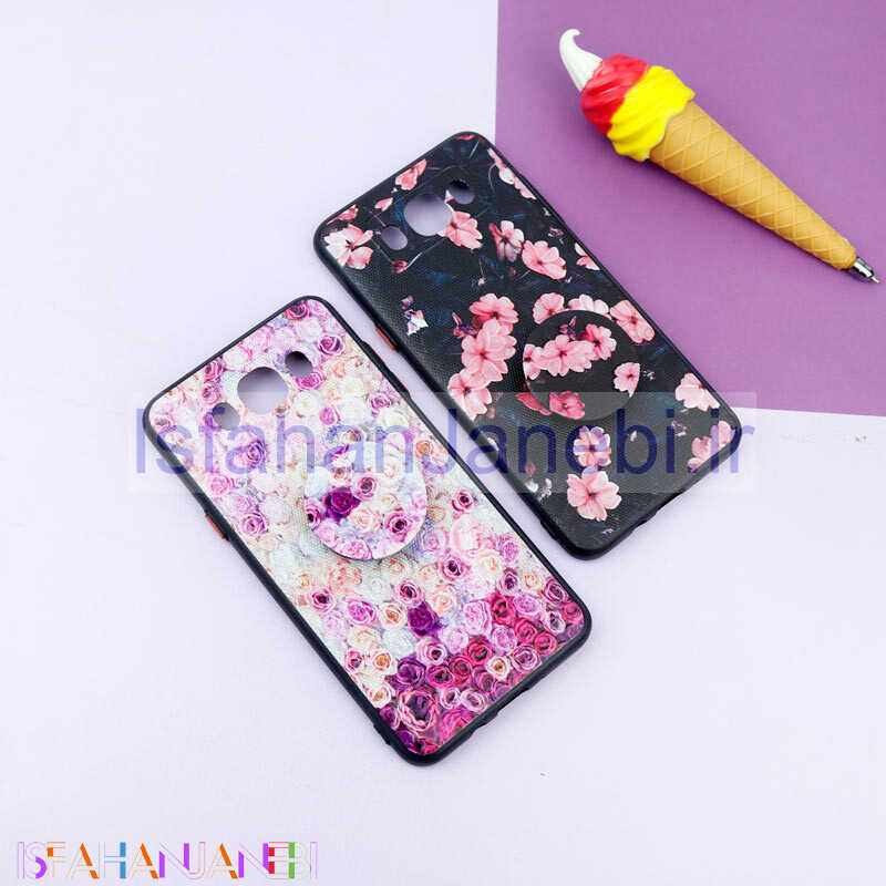 اصفهان جانبی-قاب فانتزی طرحدار دخترانه محافظ لنزدار + پاپ سوکت Samsung Galaxy J7 2016 سری R