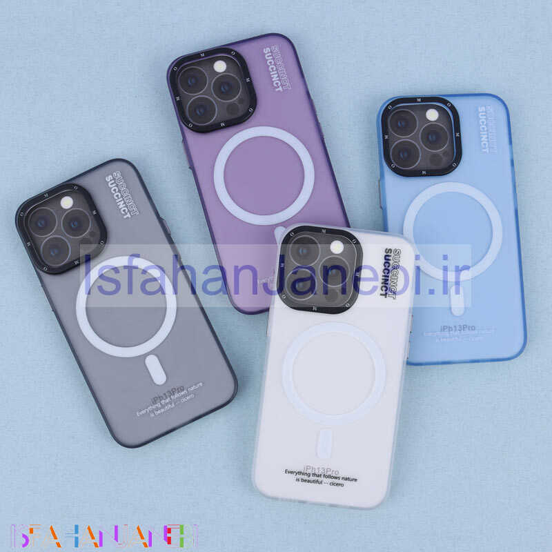 اصفهان جانبی-قاب مگ سیف اصلی Succinct M.O آیفون iPhone 13 Pro پشت مات