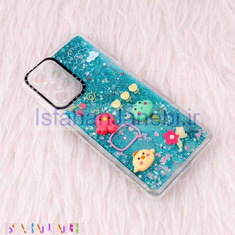 اصفهان جانبی-قاب آکواریومی Casetify سامسونگ Galaxy A73 عروسکی برجسته محافظ لنزدار