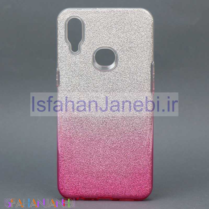 اصفهان جانبی-قاب اکلیلی Samsung A10s سفید صورتی