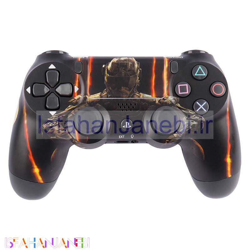 اصفهان جانبی-دسته بازی بی سیم SONY PlayStation 4 DualShock 4 High Copy طرح Call of Duty Black Ops 3
