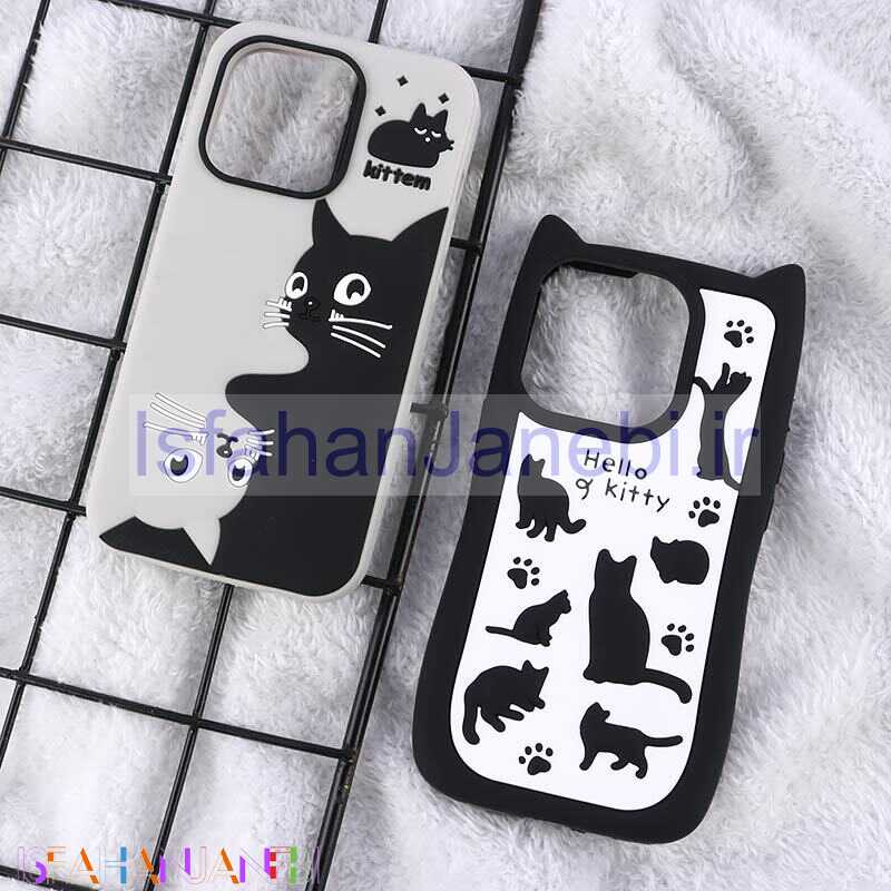 اصفهان جانبی-قاب سیلیکونی Vip Max آیفون iPhone 13 Pro طرح گربه