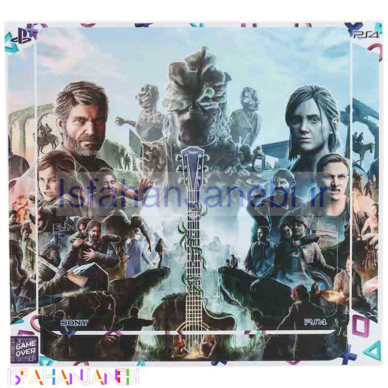 اصفهان جانبی-اسکین پلی استیشن 4 اسلیم طرح The Last of Us Part II کد 9