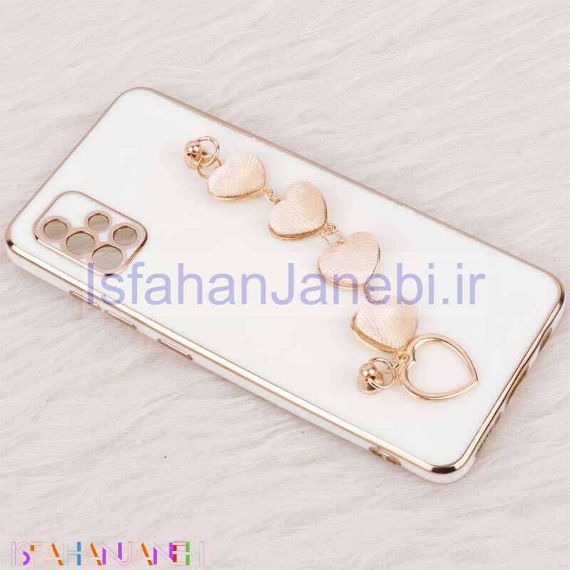 اصفهان جانبی-قاب My Case محافظ لنزدار + آویز دستی Samsung Galaxy A51 4G
