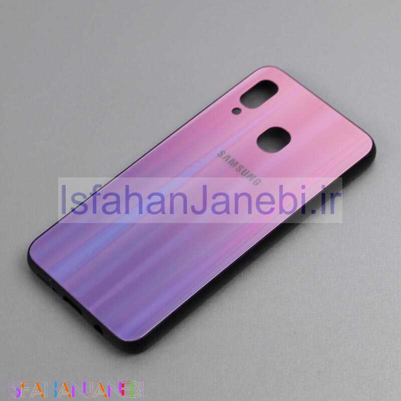 اصفهان جانبی-قاب لیزری پشت گلسی Samsung A20/A30 کد3 سری B