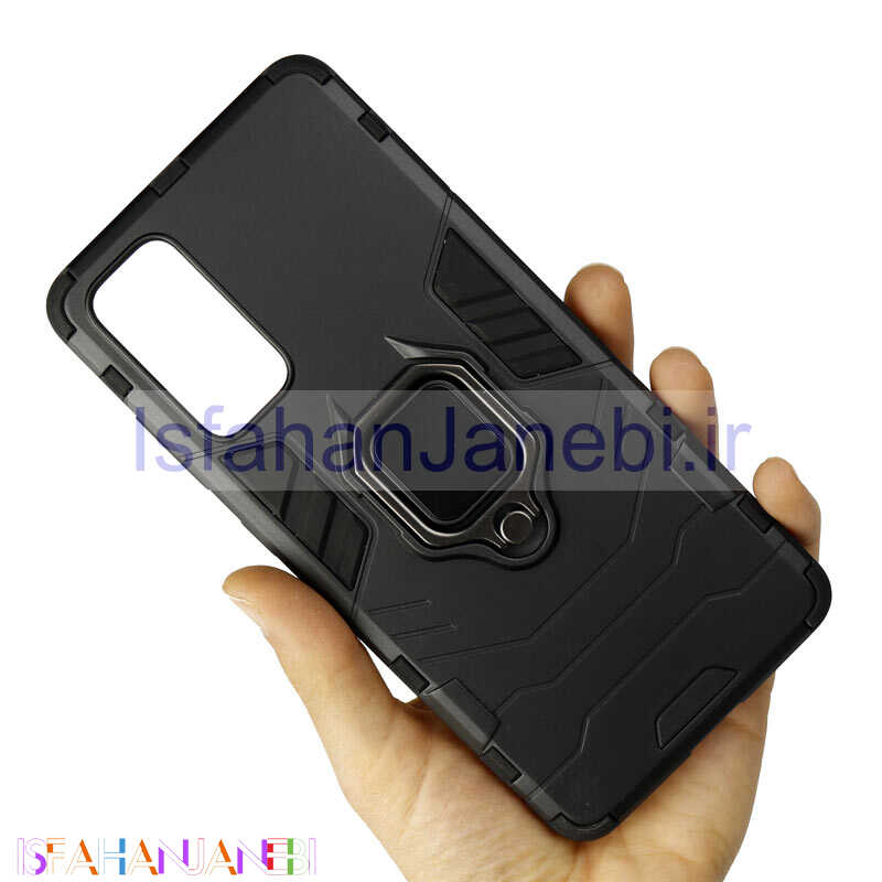 اصفهان جانبی-قاب ضد ضربه هولدر دار Keysion سامسونگ S20 FE مشکی