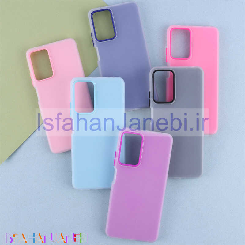 اصفهان جانبی-قاب پاستیلی مات دو تکه Xiaomi Redmi Note 12 Pro 4G