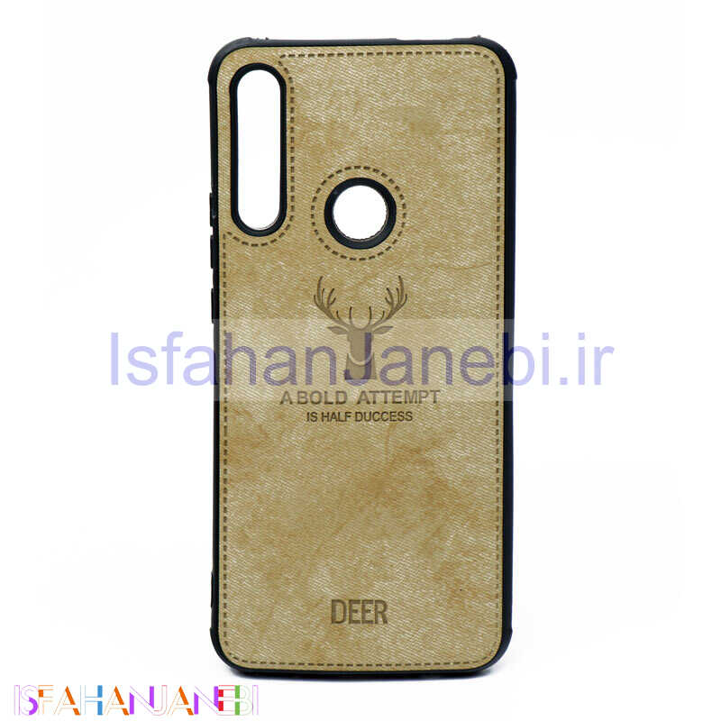 اصفهان جانبی-قاب چرمی طرح گوزن Huawei Y9 Prime 2019