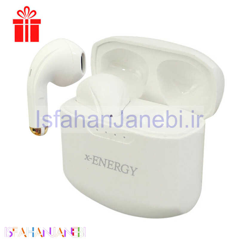 اصفهان جانبی-هندزفری بلوتوث دو تایی X-Energy X-08 TWS + هدیه فلش مموری
