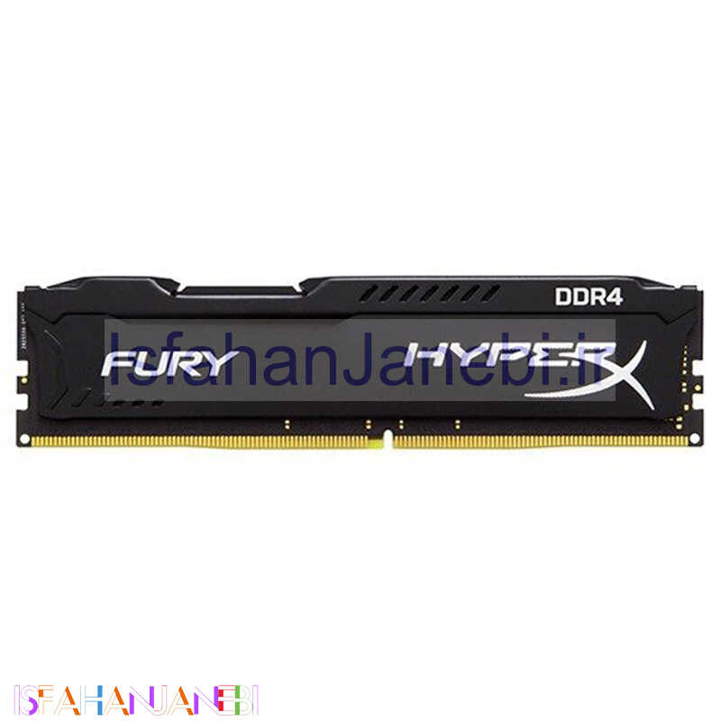 اصفهان جانبی-رم کامپیوتر Kingston HyperX Fury DDR4 8GB 2666MHz CL16 Single