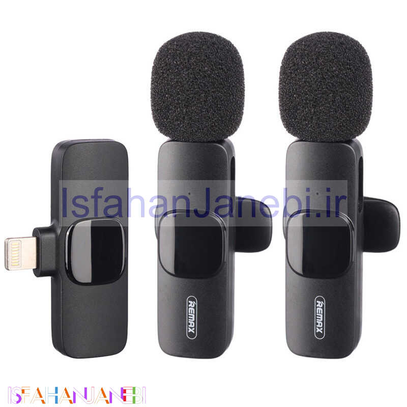 اصفهان جانبی-میکروفون یقه ای بی سیم K03 Lightning