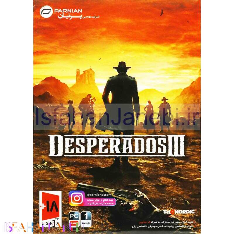 اصفهان جانبی-Desperados III PC 1DVD9 پرنیان