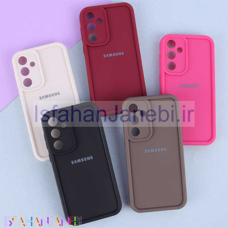 اصفهان جانبی-قاب سولید سامسونگ Galaxy A35 محافظ لنزدار