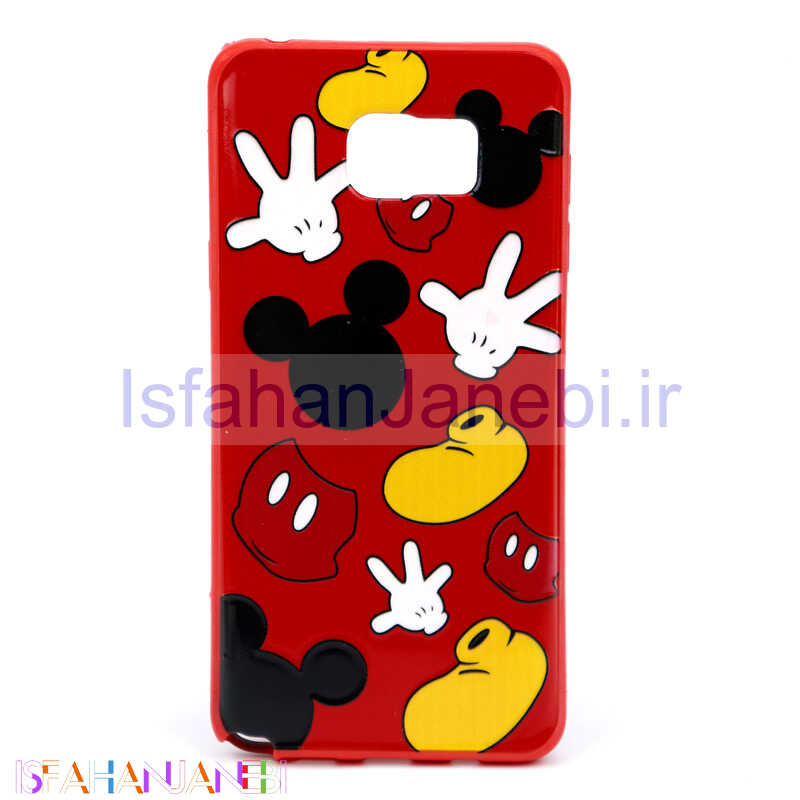 اصفهان جانبی-قاب فانتزی برجسته قرمز سامسونگ Galaxy Note 5 کد3