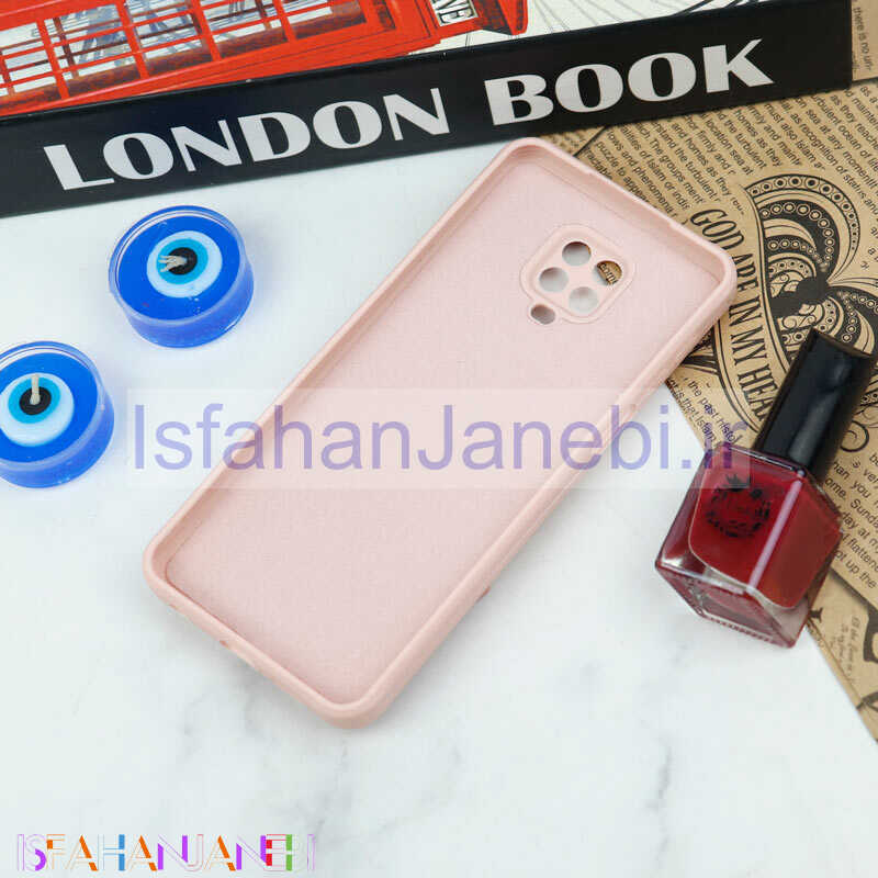 اصفهان جانبی-قاب سیلیکونی عروسکی محافظ لنزدار طرح خرسی صورتی Xiaomi Redmi Note 9s / 9 Pro