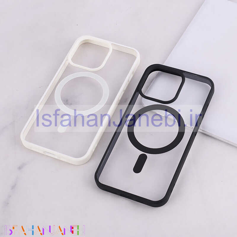 اصفهان جانبی-قاب PC مگ سیف آیفون iPhone 13 Pro دور رنگی