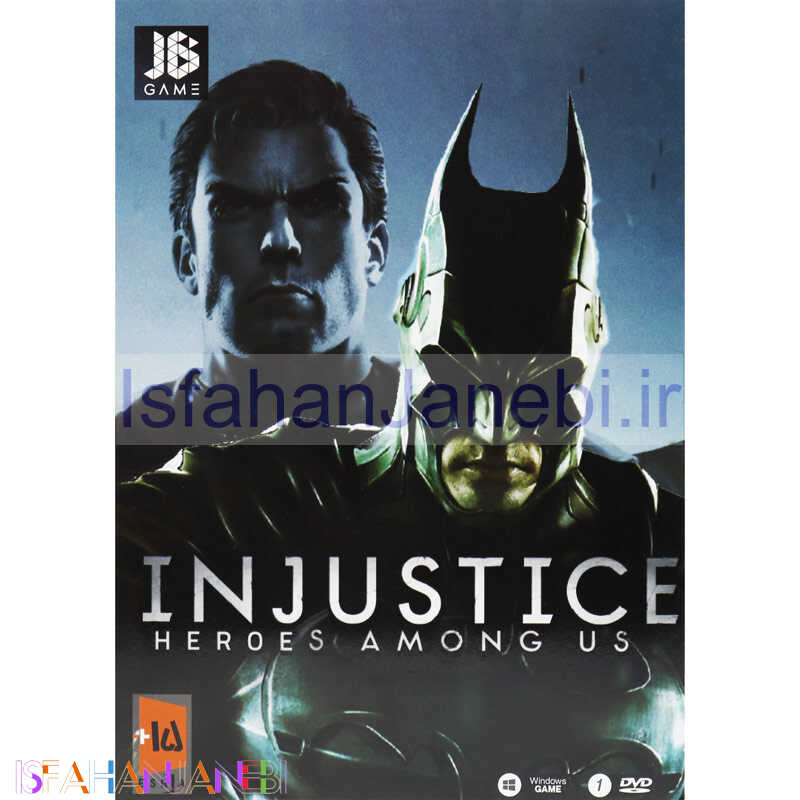 اصفهان جانبی-Injustice Heroes Among Us PC 1DVD JB-TEAM