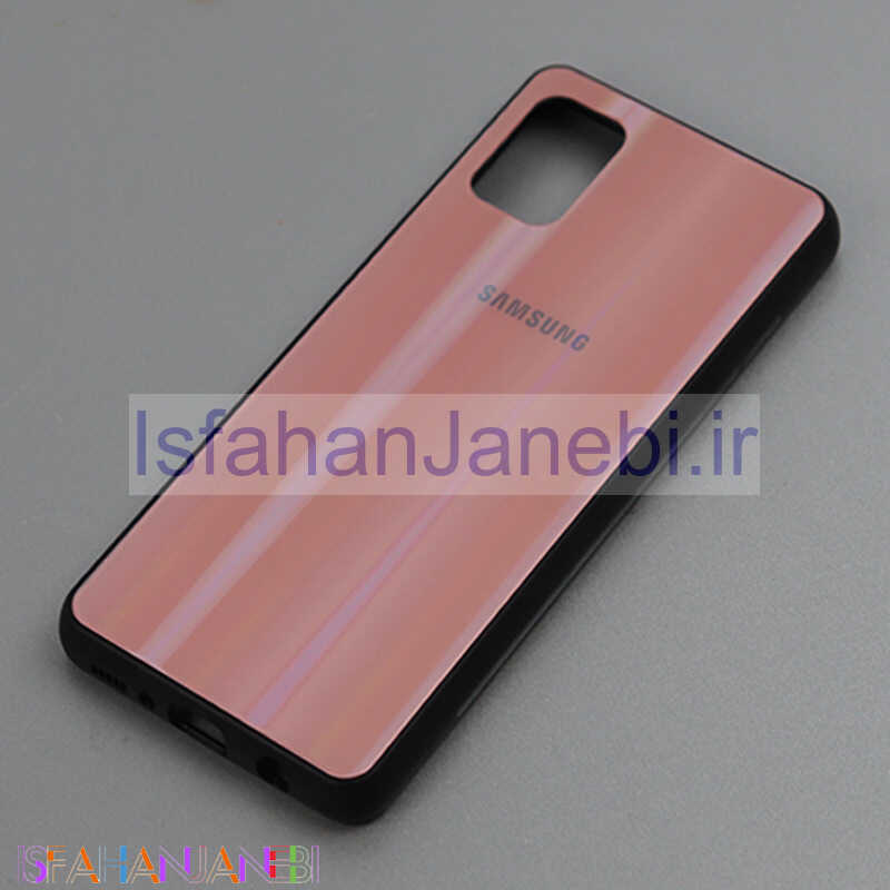 اصفهان جانبی-قاب لیزری پشت گلسی Samsung A31 کد4 سری B