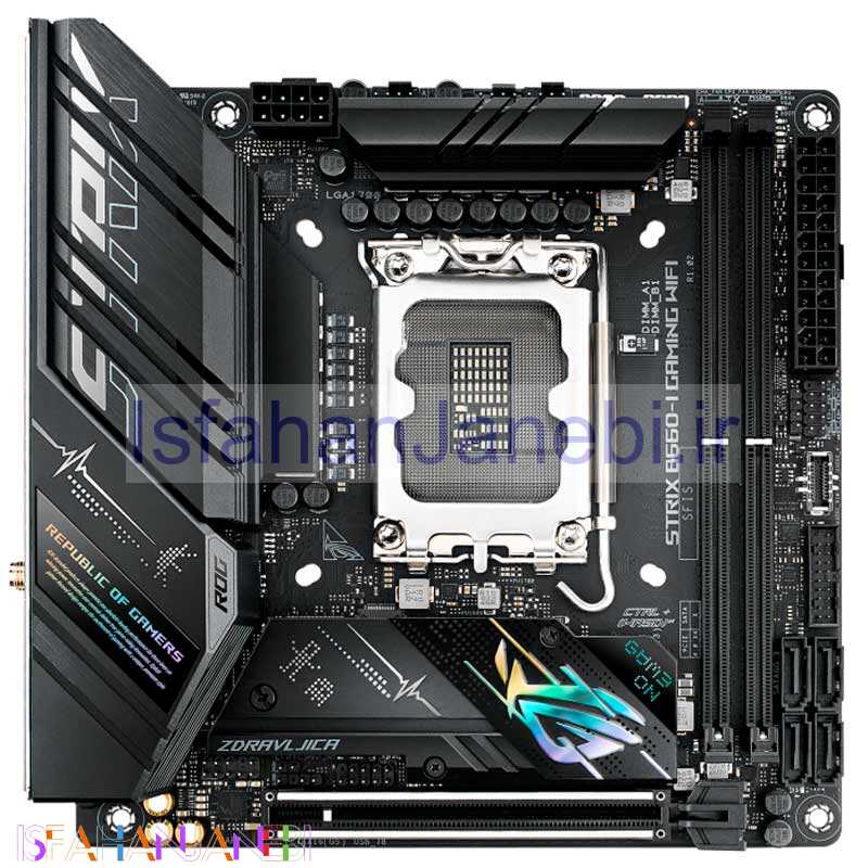 اصفهان جانبی-مادربرد ایسوس Rog Strix B660-I WIFI