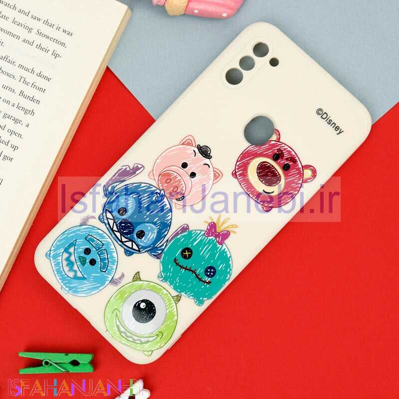 اصفهان جانبی-قاب سیلیکونی سفید محافظ لنزدار طرح دیزنی پسرانه سامسونگ A11