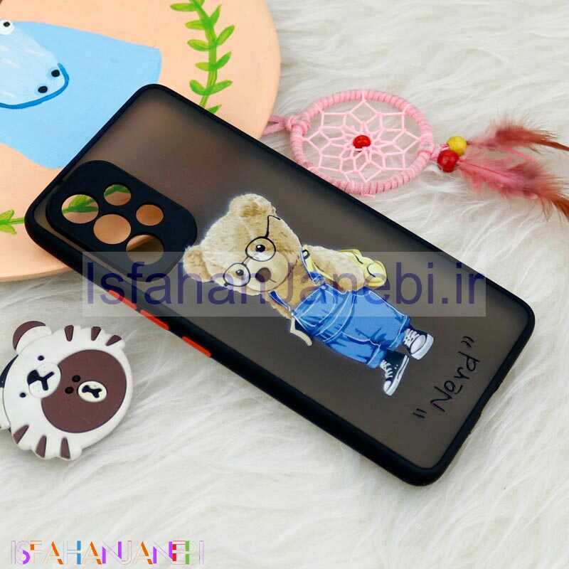 اصفهان جانبی-قاب PC مات محافظ لنزدار طرحدار Samsung Galaxy A53 5G