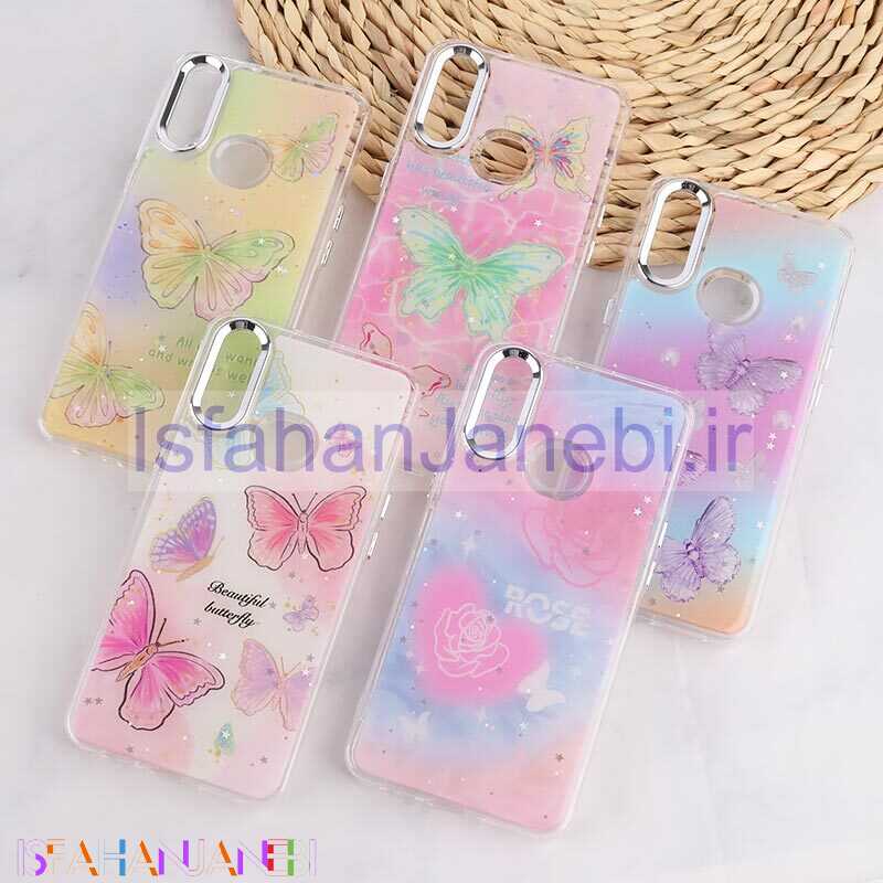 اصفهان جانبی-قاب رزینی سامسونگ Galaxy A10s طرح دار دور محافظ متال