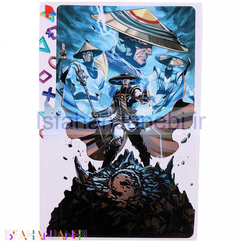 اصفهان جانبی-اسکین پلی استیشن 5 اسلیم طرح Mortal Combat کد 1
