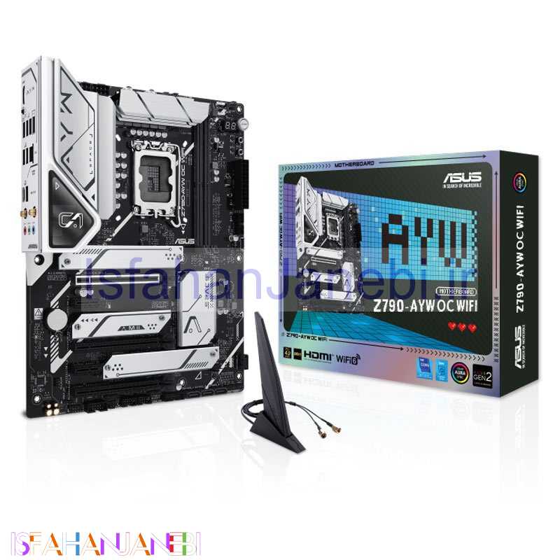 اصفهان جانبی-مادربرد ایسوس Z790-AYW OC WIFI DDR5