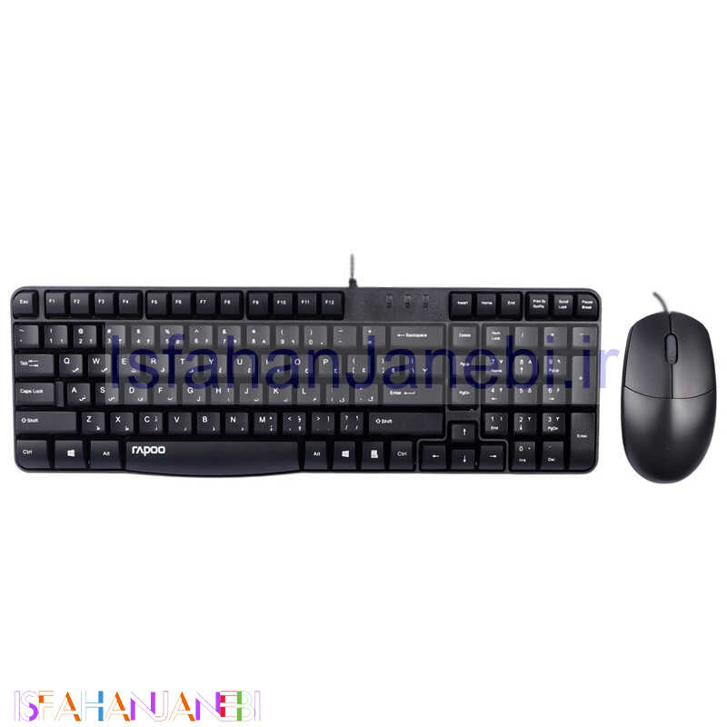 اصفهان جانبی-کیبورد و موس رپو X120S
