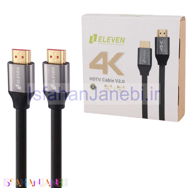 اصفهان جانبی-کابل HDMI 4K الون Eleven طول 3 متر