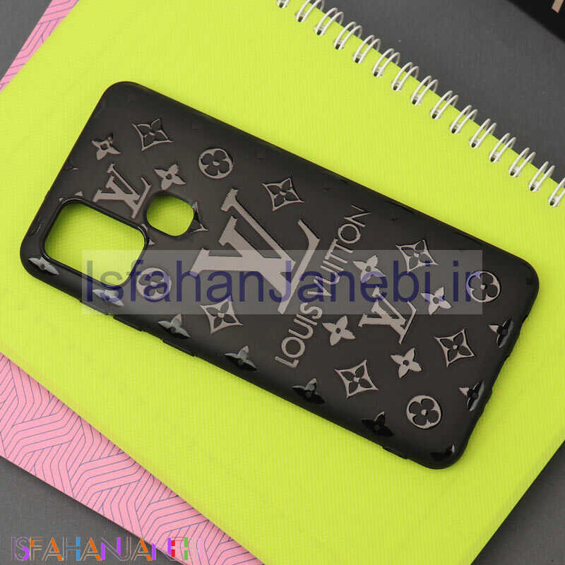 اصفهان جانبی-قاب طرحدار مشکی LV سامسونگ A21s